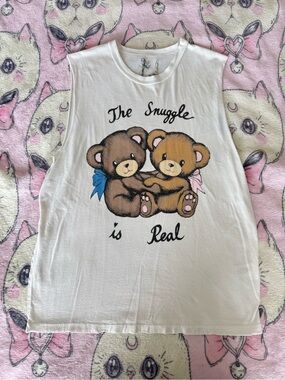 UNIF 'The Snuggle is Real' Tank Top